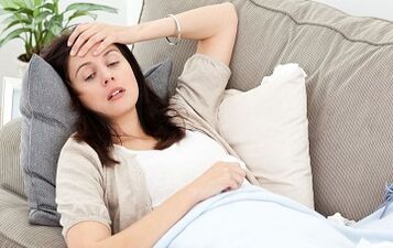 Parasitensymptome im Körper