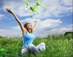 In der Natur kann man sich mit Helminthen infizieren.